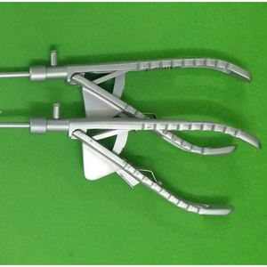 Porte-aiguille laparoscopique courbé réutilisable Instruments laparoscopiques de haute qualité Base des instruments chirurgicaux - Product Image 2