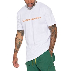Nouveau T-shirt Homme Personnalisé 2024 – Options Logo Avant et Arrière – Coupe Ample Grande Taille – Coton/Fibre de Bambou – T-shirt Ringer à Motif 3D - Product Image 2