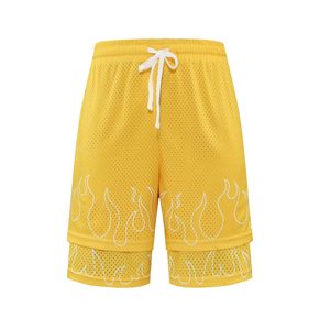 Pantalones Cortos Deportivos de Malla para Hombre 2026, Logotipo Personalizado de Alta Calidad, Pantalones Cortos Deportivos de Talla Grande para Hombre, Pantalones Cortos de Moda Urbana para Hombre con Logotipo Personalizado - Product Image 1