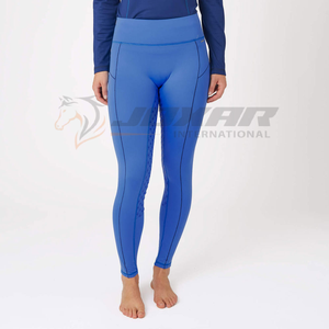 Elegante pantalón ecuestre construido con un diseño delgado a medida, forro de control de humedad, costuras reforzadas y comodidad de conducción - Product Image 1