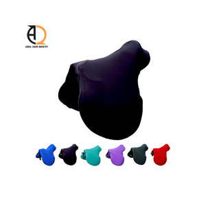 Fleece Lined English Horse <b>Saddle</b> Cover Scratch <b>Saddle</b> Bag Covers - Product Image 2
