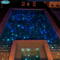 150W Big Power Rgbw Color Changing Twinkle Fiber Optic LED Light Illuminator pour Waterfall Curtain Light et Pool Star Light