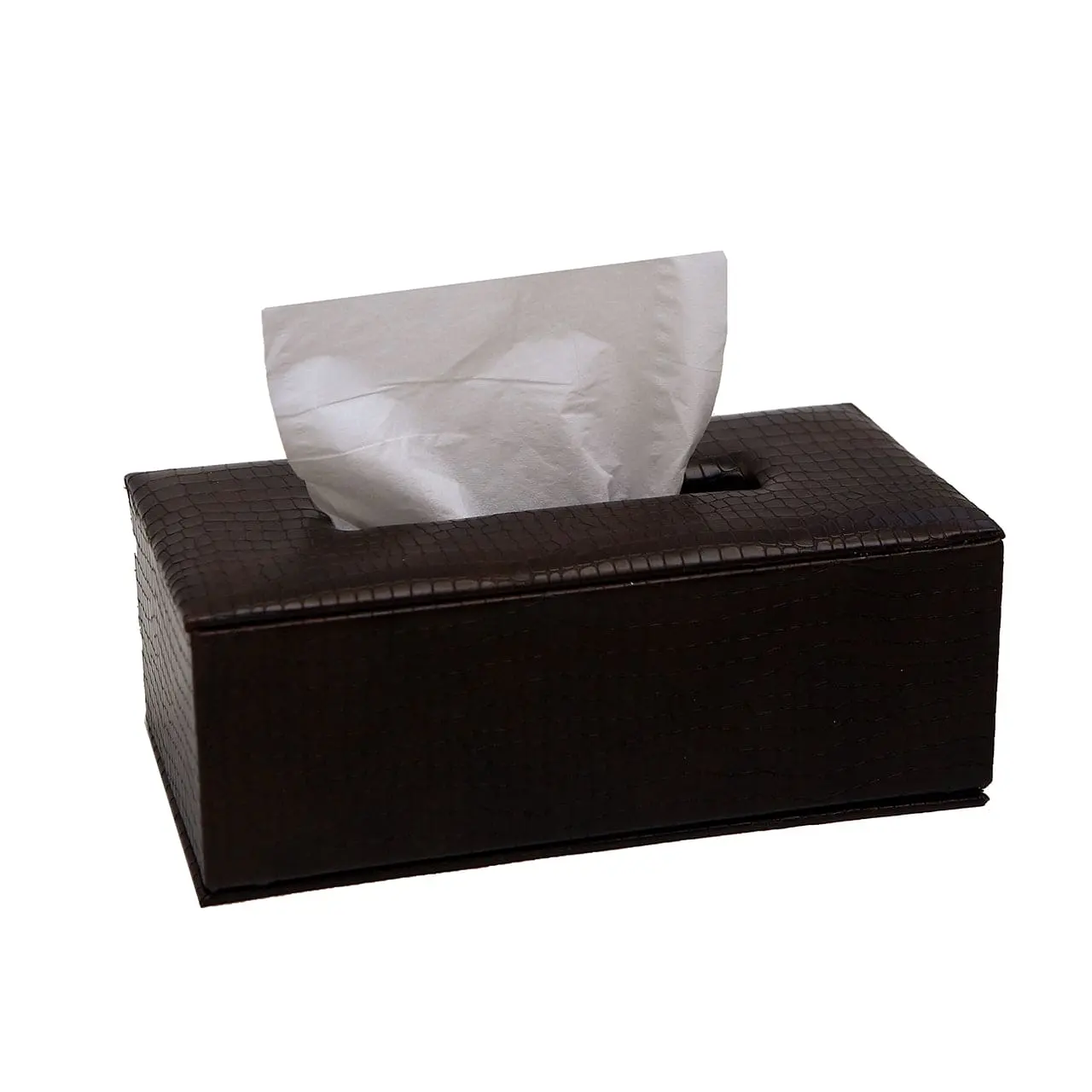 Modern Leather Tissue Box Tissue Cover Storage Box