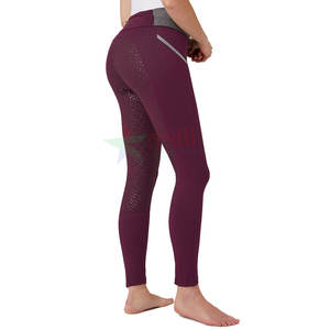 2022 nouveauté meilleur prix de vente séchage rapide respirant sans couture femmes Silicone collants à siège complet pour l'équitation haut cheval produits - Product Image 2