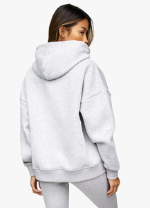 Sudadera con Capucha Extra Grande de Algodón con Estampado Puff, Logotipo Personalizado, Estampado Gráfico, Estilo Urbano, Holgada, con Hombros Caídos, Sudadera Gruesa - Product Image 2