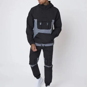 Survêtement athlétique pour hommes veste à manches longues et pantalon pour l'exercice et pour le sexe - Product Image 2