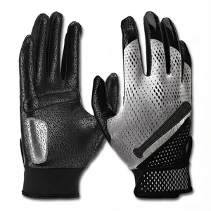 Gants de baseball personnalisés de qualité supérieure, couleurs personnalisées, vente en gros, hydrophobes, avec dos perforé numérique, gants de frappe pour le softball - Product Image 6