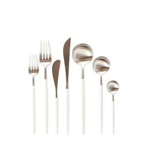 Juego de Cubiertos de Acero Inoxidable Dorado de Lujo, Juego de Cubiertos para el Hogar, Hotel, Restaurante, Boda, Vajilla Dorada para Mesa de Comedor, Juego de Cuchillo, Tenedor y Cuchara - Product Image 6