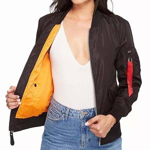 Chaqueta Bomber de Mujer Tejida a Crochet, Transpirable, Ecológica, de Secado Rápido, de Alta Calidad, Personalizable, al por Mayor - Product Image 4