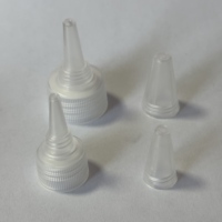 Bouchon à vis universel OEM en plastique anti-déversement avec impression de logo, 18-28 mm, pour bouteilles