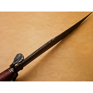 ด้ามจับทำจากเหล็กดามัสกัสทำด้วยมือด้ามจับทำจากไม้ใบมีดสแตนเลส2025ตามสั่ง - Product Image 4