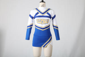Uniformes de cheerleading pour femmes, design haut de gamme, style actuel, uniformes d'équipe personnalisés, prix bas, 100% polyester, impression numérique, nouveauté - Product Image 6