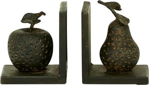 Serre-livres fruits pomme poire en métal incroyable salle de dessin de table conception personnalisée en laiton décorations pour la maison cadeaux - Product Image 2