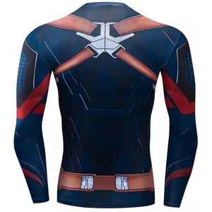 Personalice su propio logotipo Sublimado Manga completa Rash Guard MMA Rash Guard BJJ Rash Guard - Product Image 3