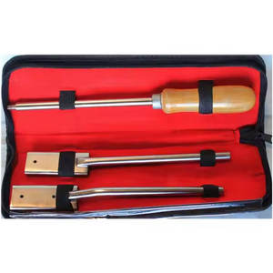 Juego de flotador Dental equino de acero inoxidable de alta calidad, Kit de escofina de dientes de caballo veterinario, flotadores ajustables en ángulo recto equino - Product Image 1