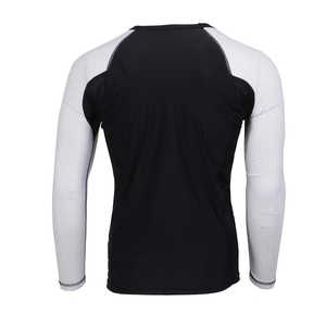 2025 concevez votre propre haute qualité MMA Rash Guard BJJ Rush Guard GYM formation manches complètes Rash Guard pour hommes - Product Image 6