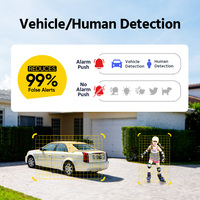 Cámara IP PoE de Red Fija CCTV ANNKE FCD800 4K 8MP para Vigilancia del Hogar con Lente Dual Panorámica de 180° FOV, Luces IR Blancas e IA