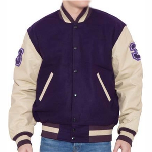 Chaqueta de béisbol de la universidad para los hombres al por mayor nueva llegada personalizada de alta calidad Original American Varsity Letterman chaqueta de la Universidad - Product Image 1