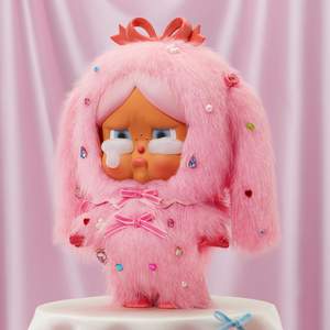 MEGA POP MART CRYBABY 400% ตุ๊กตาไวนิลสะสม รูปแบบการ์ตูน ร้องไห้ สีชมพู สำหรับนักสะสมอนิเมะและการ์ตูน - Product Image 3