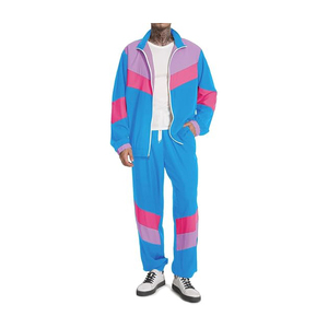 Nueva tendencia, ropa de calle de la mejor calidad, chándales cortavientos para hombre, trajes cortavientos de nailon con logotipo personalizado, chándales transpirables - Product Image 3