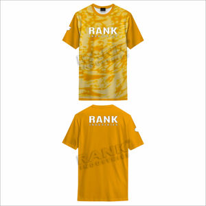 T-shirts pour hommes imprimés, style décontracté tendance, respirants, 100% coton, coupe ample, unis, pour la rue et le bureau. - Product Image 5