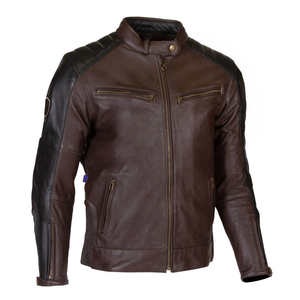 เสื้อแจ็คเก็ตมอเตอร์ไซค์หนังสำหรับทุกเพศ ปี 2026 มาตรฐาน CE กันลม ป้องกันได้ดี ผลิตโดย OEM ใช้ได้ทุกฤดู ปรับแต่งได้ - Product Image 3