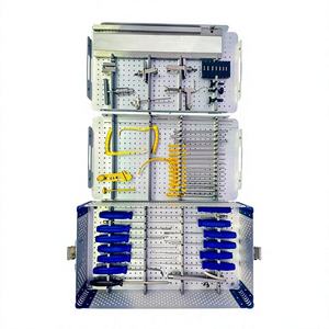 Juego de Instrumentos Quirúrgicos Ortopédicos Manuales de Metal para Reconstrucción de Rodilla, Kit de Herramientas con Guía de Perforación y Bandeja de Instrumentos de Fijación, Fabricado por ZUOL. - Product Image 2