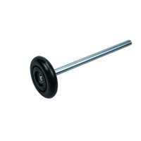 Roulette de porte de garage 2 pouces, roue à roulement en nylon avec noyau en acier au carbone, roulement 6200RS, roulette de porte sectionnelle robuste