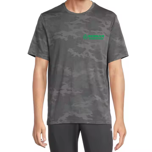 T-shirts en coton 100% rouge uni pour hommes, décontractés, col rond, manches régulières, grandes tailles, coupe ample, anti-rides, écologiques - Product Image 3