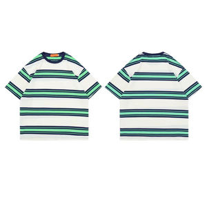 Camiseta de Hombre de Manga Corta con Cuello Redondo, Ajuste Regular, Casual, Transpirable, Lavada, Color Personalizado, de FINER THREADS - Product Image 3