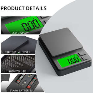 Changxie Factory High Quality <b>Electronics</b> Digital Pocket <b>Scale</b> 0.01g Accuracy Digital Jewlery Mini Pocket <b>Scale</b> - Product Image 5