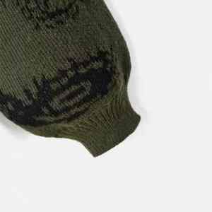 Pull à capuche en coton 100% tricoté sur mesure, imprimé personnalisé, ODM, hiver, faible MOQ, coupe ample, respirant, chaud - Product Image 4