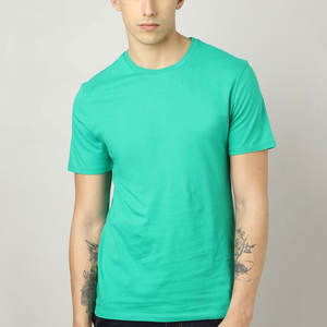 Camisetas de color sólido de alta calidad para hombres/Camisetas de diseño liso a la moda y transpirables para hombres - Product Image 1