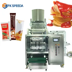 Automatic Multi Function Multilane 3 Side Seal Liquid Sauce Bag Packaging Machine Ice Lolly Ice Candy Sachet Packing Machine