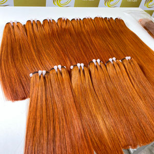 ผมต่อแบบยาวเป็นลอนลึกสีส้มเวียดนาม - Product Image 1