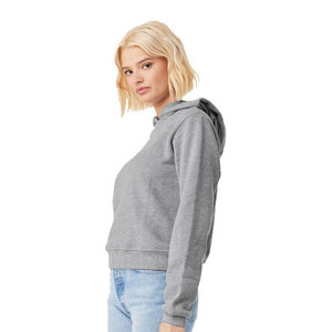 Bella Canvas 7519 Ladies Classic Pullover Hoodie Gris - Product Image 2