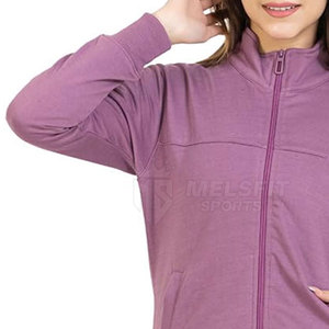 Chándal Deportivo para Mujer, Personalizable con Logotipo OEM, Transpirable, Ligero, de Poliéster/Algodón, Venta al Por Mayor, Precio Económico, Diseño Liso para Invierno - Product Image 2