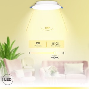 Luminaria LED Empotrable Redonda Belur 9W 4000K (GSC 201000093) - Product Image 3