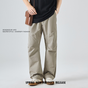 Pantalon de survêtement tactique en coton imperméable pour hommes, pantalon de travail en polaire avec poches multiples, pantalon de randonnée cargo d'hiver épaissi - Product Image 5