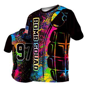 Uniforme de Softbol Personalizado para Adultos Unisex, Talla Grande, Transpirable, de Secado Rápido, Diseño de Sublimación Completa, Protección UV, Antiolor - Product Image 1