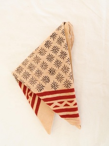 Pañuelo de algodón transpirable estampado, pañuelo cuadrado para la cabeza y cuello, para un uso diario cómodo - Product Image 4