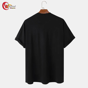 Venta al por mayor camiseta hombres 100% algodón cuello redondo personalizado OEM logotipo personalizado Color diseño hombres camiseta - Product Image 2