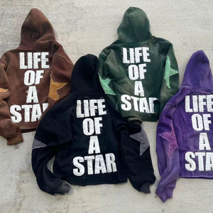 Hot Sell Popular Plain Breathable Hooded <b>Hoodie</b> Unisex Pullover <b>Tie</b> <b>Dye</b> <b>Hoodie</b> - Product Image 6