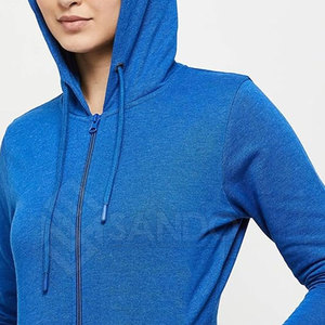 Cotton Polyester Made Women <b>Zipper</b> Hoodie Quick Dry Women <b>Zipper</b> Hoodie Long Sleeves Women <b>Zipper</b> Hoodie <b>For</b> <b>Sale</b> - Product Image 5