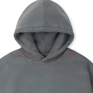 Las Mejores Sudaderas con Capucha de Algodón Terry Personalizadas para Invierno, Color Sólido, Casuales para Hombre, Transpirables, de Alta Calidad, con Logotipo Personalizado - Product Image 3
