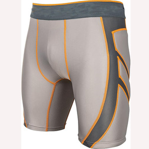 Conjunto de pantalones cortos de motorista para hombre con logotipo personalizado de verano, pantalones cortos de entrenamiento personalizados de algodón y poliéster, pantalones cortos holgados grandes de secado rápido OEM para hombre - Product Image 1