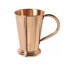 Vaso de cobre corto para Hotel, vaso de metal con acabado antiguo, nuevo aspecto, precio barato - Product Image 5