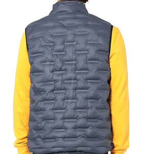 Casual Style Outer Wear Men's Sleeveless Puffer Vest With Customized Packing Breathable Body <b>Warmer</b> Vest For Sale - Product Image 3