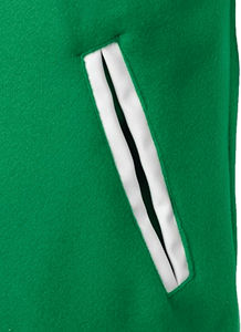 เสื้อแจ็กเก็ตหนังสำหรับผู้ชายเสื้อเบสบอลบอมเบอร์โลโก้ตามสั่งสำหรับโรงเรียนวิทยาลัย - Product Image 4
