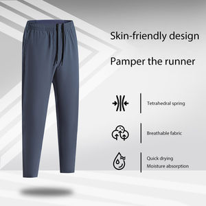 Pantalon grande taille hommes décontracté automne hiver avec épais haute qualité hommes vêtements de travail décontractés pantalon nouveau Style taille moyenne élastique - Product Image 3